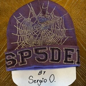 Sp5der Beanie (Purple)